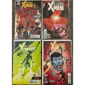 All-New X-Men #1, 2, 4, 9 (2016 Marvel) Lot of 4 - 1 KEY ISSUE